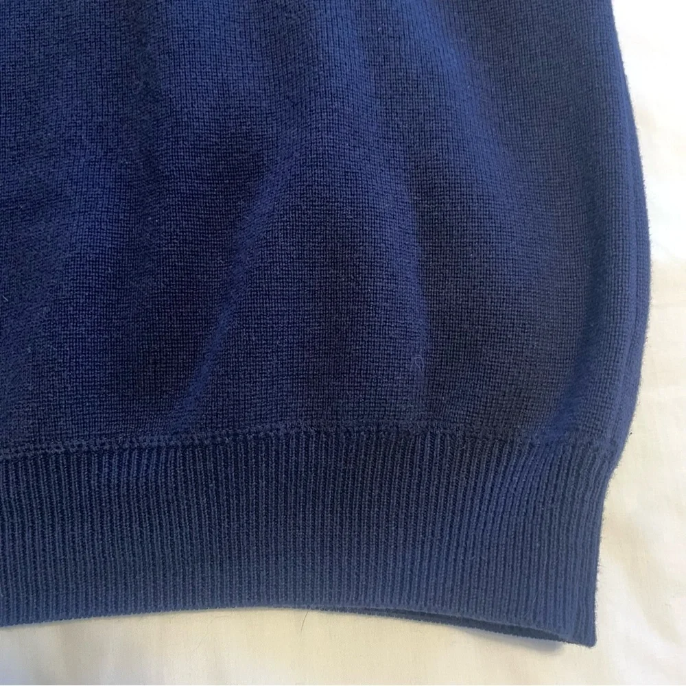 Vantage UNC University Of North Carolina Sweater Vest Navy Blue XL